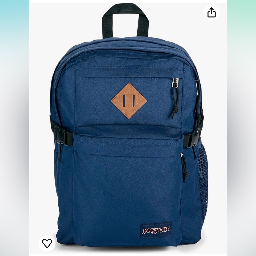 JanSport Main Campus Backpack - NAVY or BLACK - NEW WITH TAGS